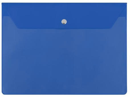 Product image CreativDesign® Wagenpapiertasche "Folie1" Normalfolie blau Werbeartikel