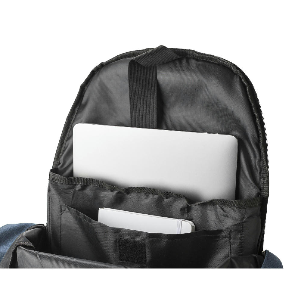 Polyester rPET (600D) Rucksack Celeste Werbeartikel