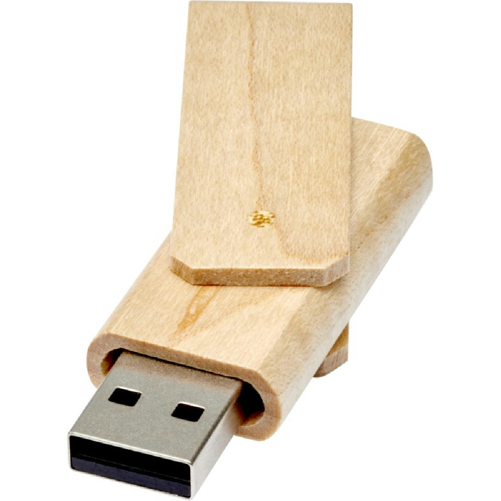 Rotate USB Stick aus Holz Werbeartikel