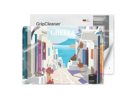 GripCleaner® 4in1 Mousepad 21x15 cm, All-Inclusive-Paket Werbeartikel