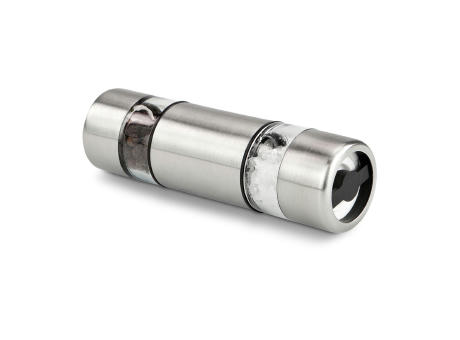 Geschenkset / Präsenteset: Salz & Pfeffer im Miniformat, schwarze Verpackung bedrucken