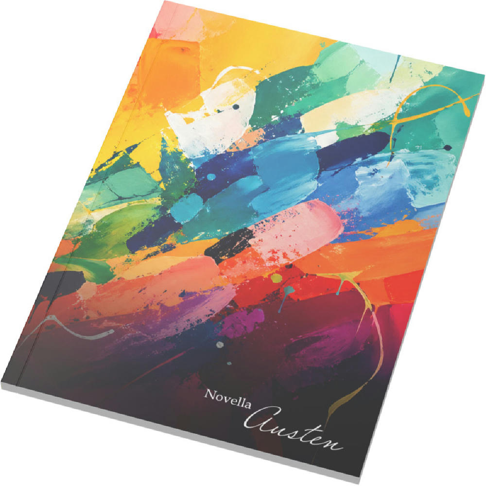 Novella Austen A5 Softcover Notizbuch – 50 Blatt Werbeartikel