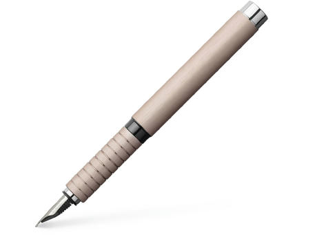 Essentio Aluminium Rosé Fuellfederhalter Werbeartikel