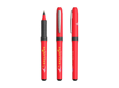 Rot / Chrom / Schwarze Tinte