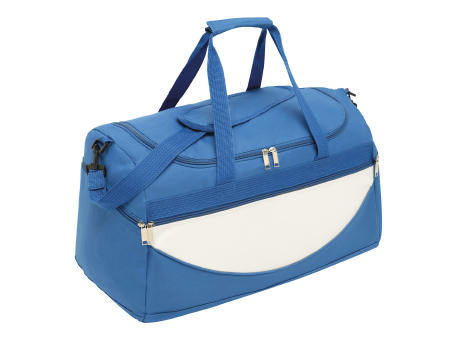 royalblau, weiß