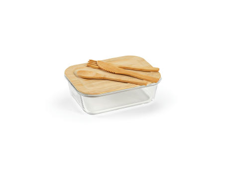 Van Gogh 1000 Lunchbox Borosilikat Glas 1090 ml  Werbeartikel