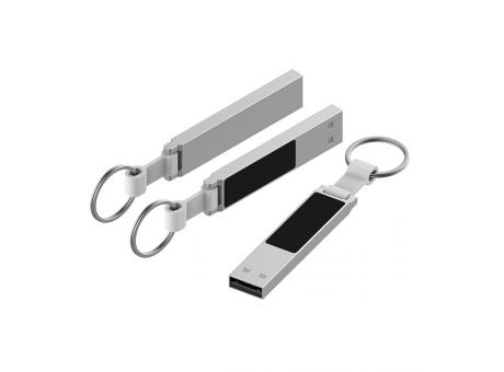 Product image USB-Stick LED 12 USB 2.0 COB 1 GB Silber/Schwarz bedrucken