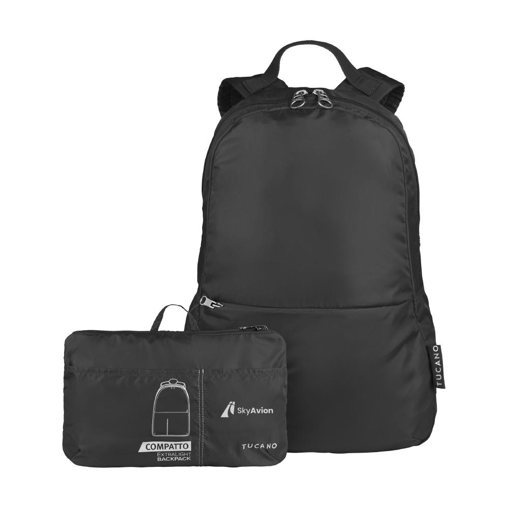 Tucano Compatto Eco Backpack faltbarer Rucksack Werbeartikel