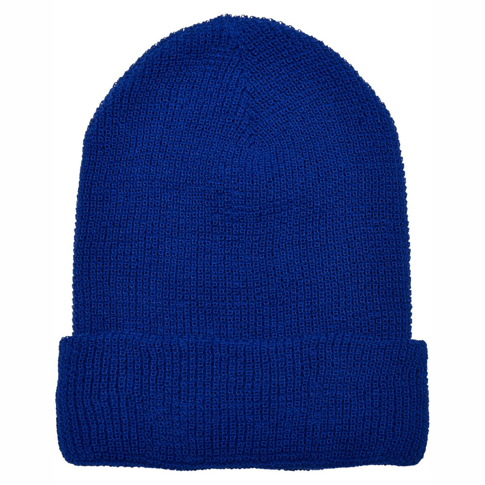 FX1505RY007-Essentials Yarn Waffle Knit Beanie Werbeartikel