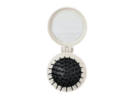 Spiegel mit Haarbürste Webrush bedrucken