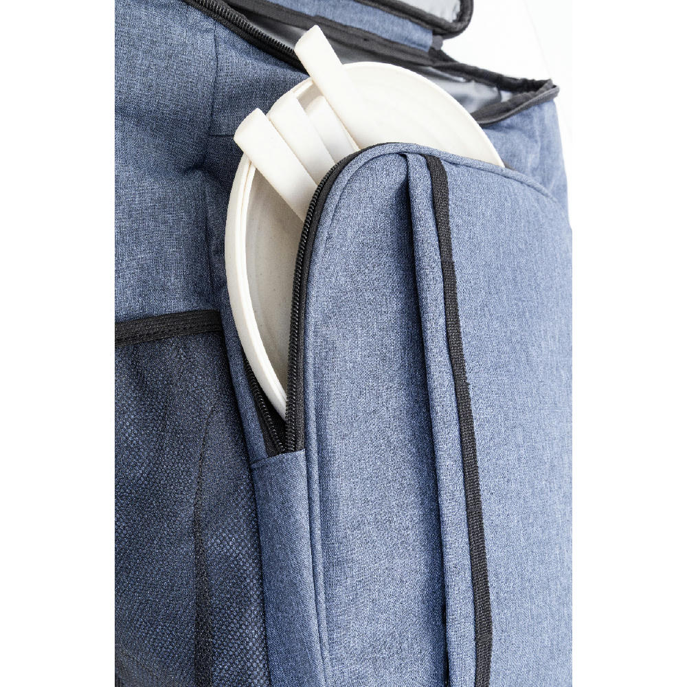 Picknick-Kühlrucksack, RPET Duonic Werbeartikel