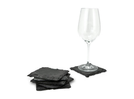 Product image ROMINOX® Untersetzer 6er // Sei Ardesia - Schiefer Werbeartikel