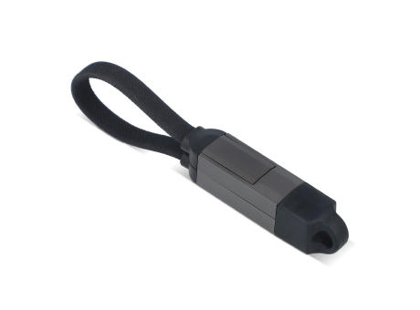 Multifunktionales 4-in-1 Kabel OTG Schlüsselanhänger Größe 60 W Werbeartikel