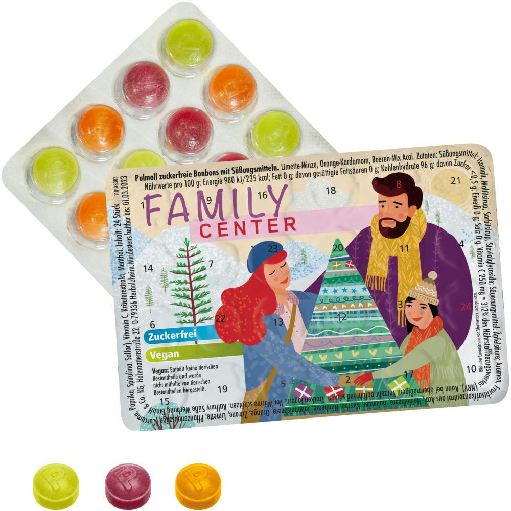Product image Kleinster (Advents-)Kalender der Welt mit Pulmoll Werbeartikel