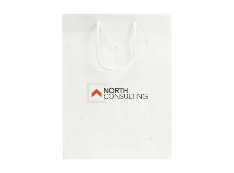 Leaf It Bag recycelt mit Strohfasern (180 g/m²) L bedrucken