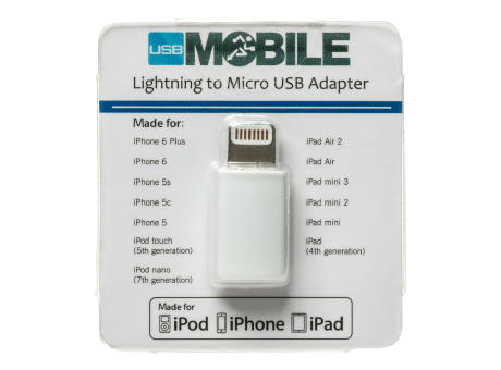 MFI-Lightning-Adapter Werbeartikel