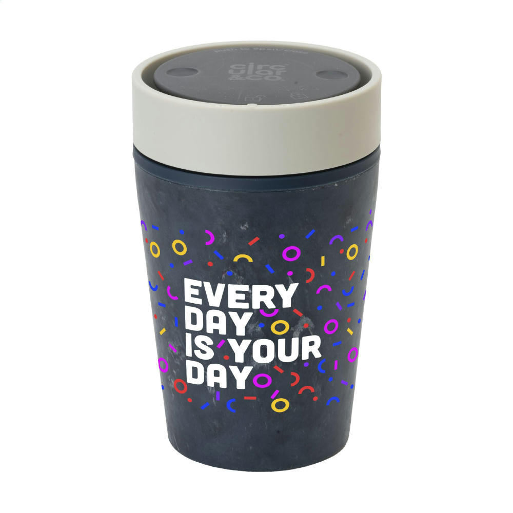 Product image Circular&Co. Coffee Cup Fabric Waste 227 ml Becher Werbeartikel