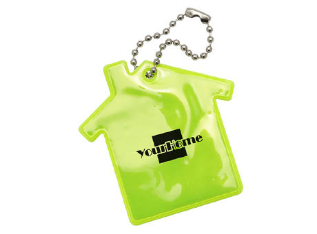 Weich-Reflektor mit Kugelkette, Haus Werbeartikel