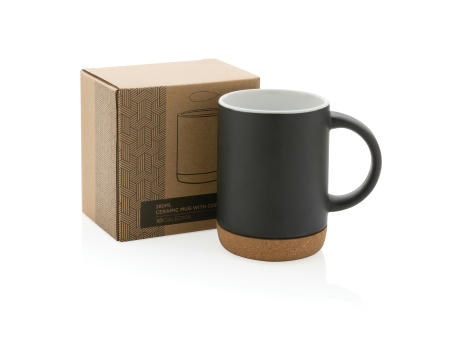 Product image Keramikbecher mit Korkboden, 280ml bedrucken