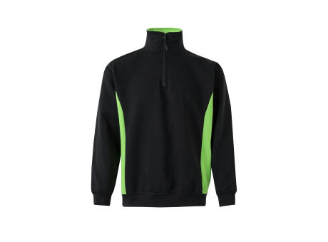 VL SVAROG. Zweifarbiges Frottee-Sweatshirt (260 g/m²), aus Polyester (65 %) und Baumwolle (35 %) bedrucken