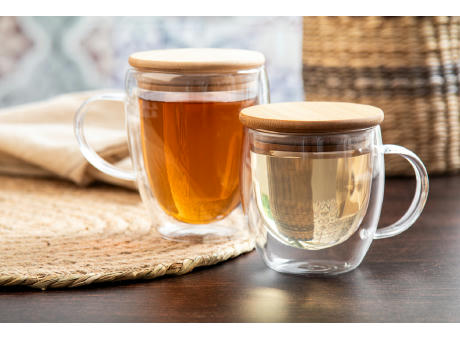 Glas-Thermobecher Grobina Werbeartikel