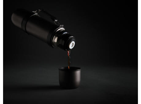 Thermosflasche mit 2 Bechern Werbeartikel