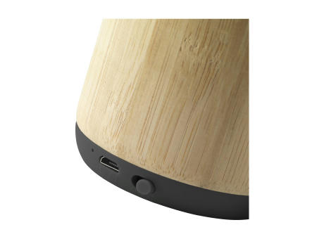Timor Bamboo Wireless Speaker Werbeartikel