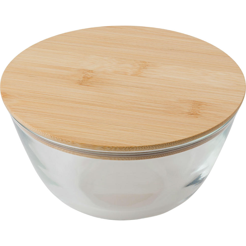 Salatschüssel aus Glas Isabeau Werbeartikel