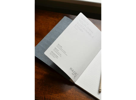 Recycled Textile Refillable Notebook A5 Notizbuch Werbeartikel