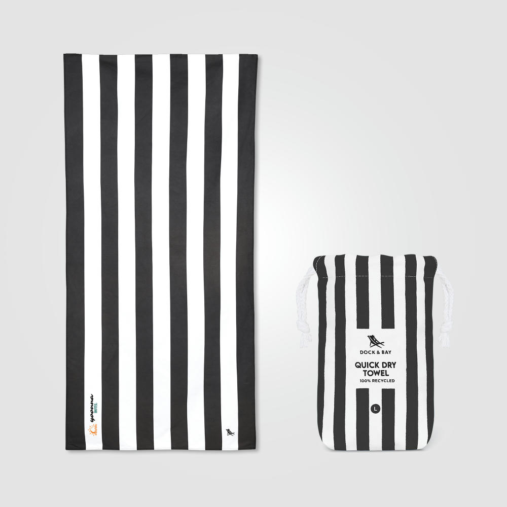 Product image Dock & Bay Recycled Microfibre Quick Dry Sand Repel Beach Towel - 160 x 90 cm Werbeartikel