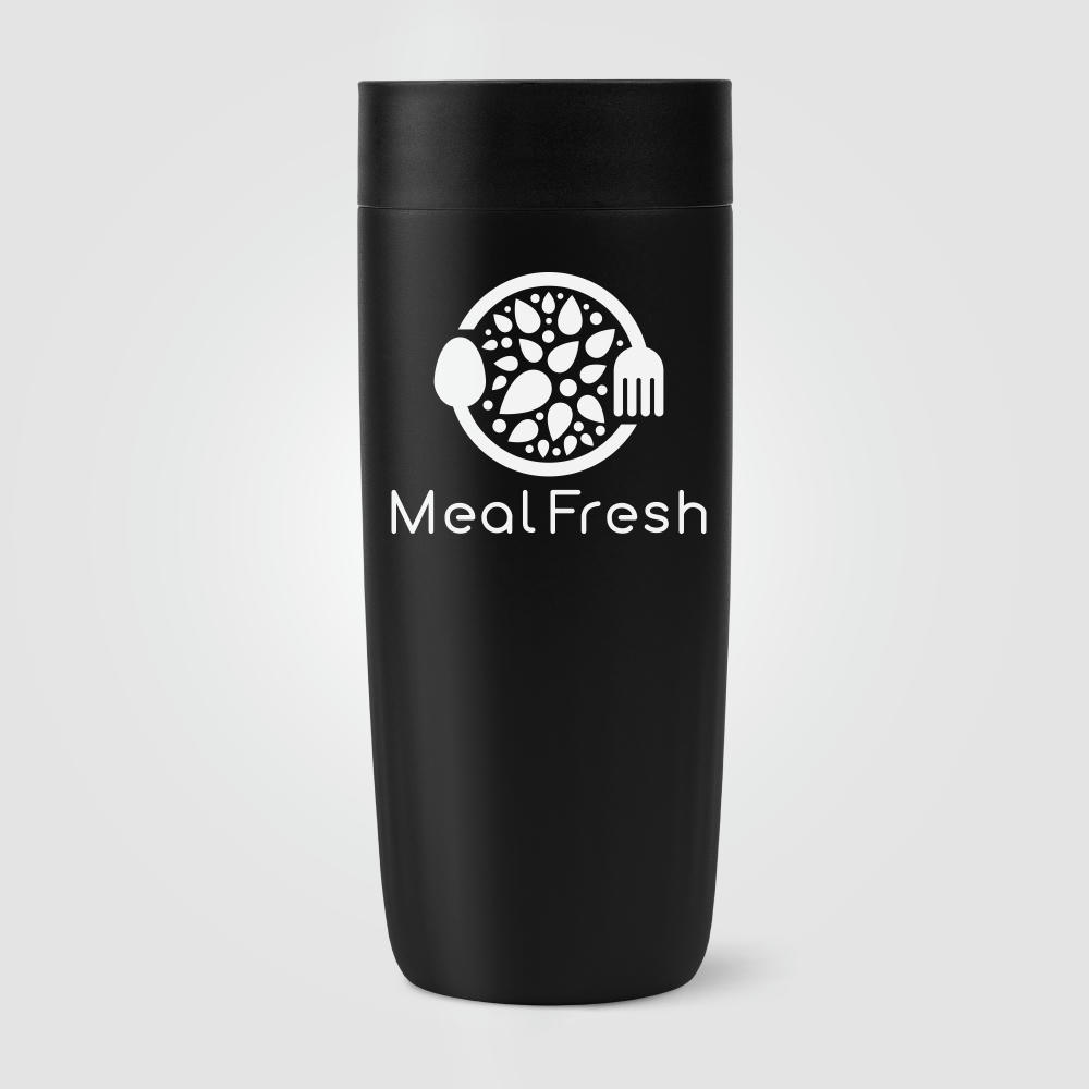 Majesty Recycling-Edelstahlbecher - 385 ml Werbeartikel
