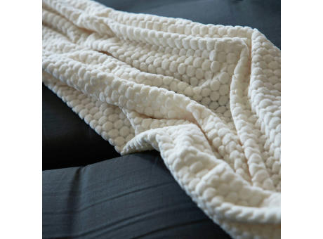 Sagaform Maja Fleece kariert 130x170 cm Werbeartikel