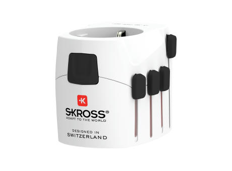 Product image SKROSS Pro 3-Pole World Travel Adapter Werbeartikel
