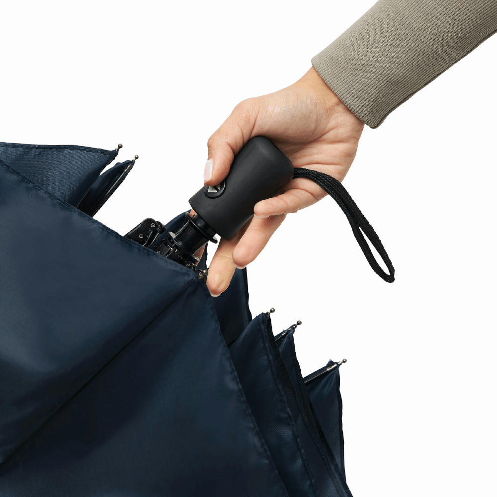 PLOPP - Vollautomatischer Windproof-Taschenschirm Werbeartikel