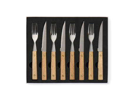 VINGA Paso 8-teiliges Grill-Besteck-Set Werbeartikel