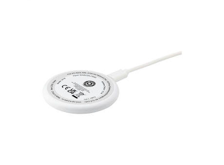 All-in-one RCS Recycled 15W Magnetic Wireless Charger Werbeartikel