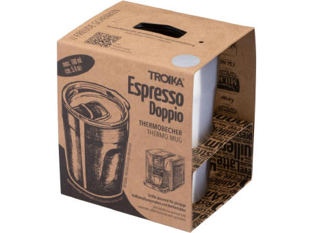 TROIKA Thermobecher ESPRESSO DOPPIO Werbeartikel