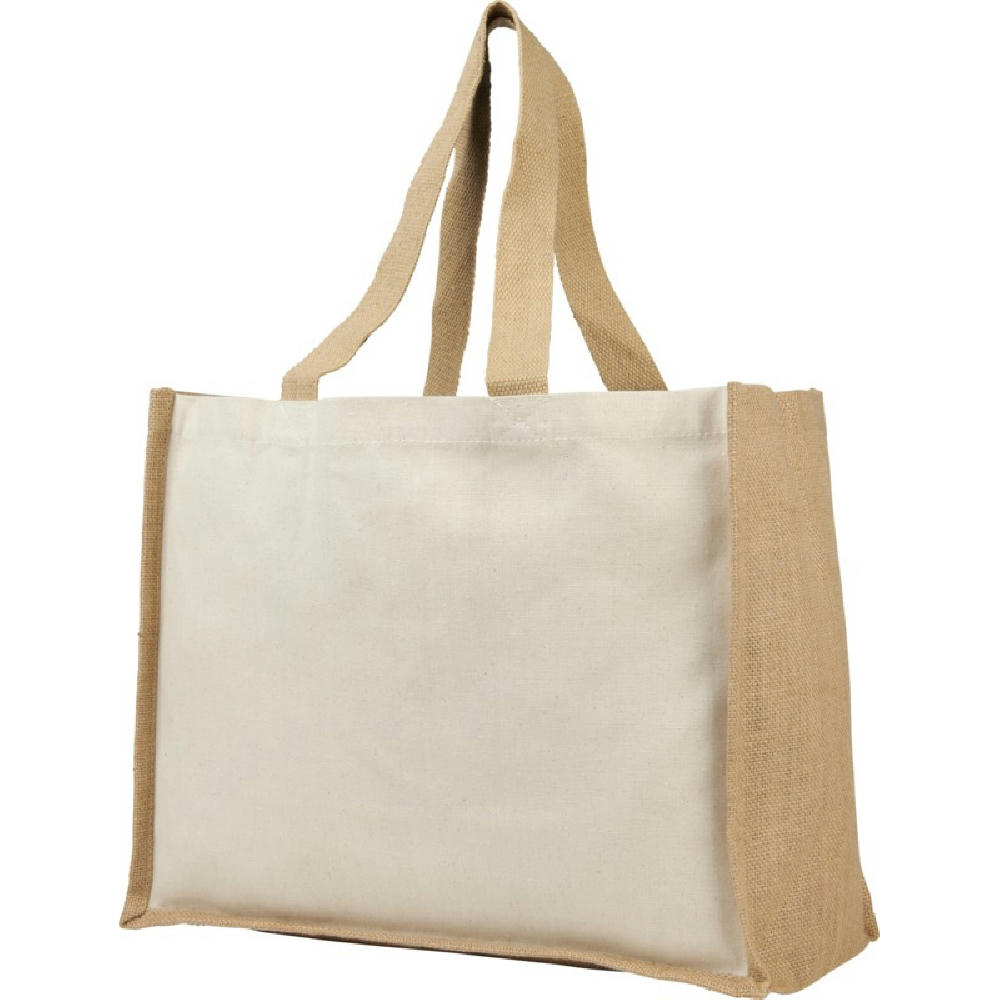 Product image Varai 320 g/m Canvas und Jute Einkaufstasche 23L Werbeartikel