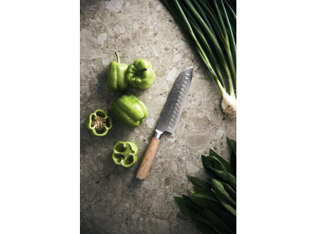 VINGA Hattasan Damascus Santoku Messer Werbeartikel