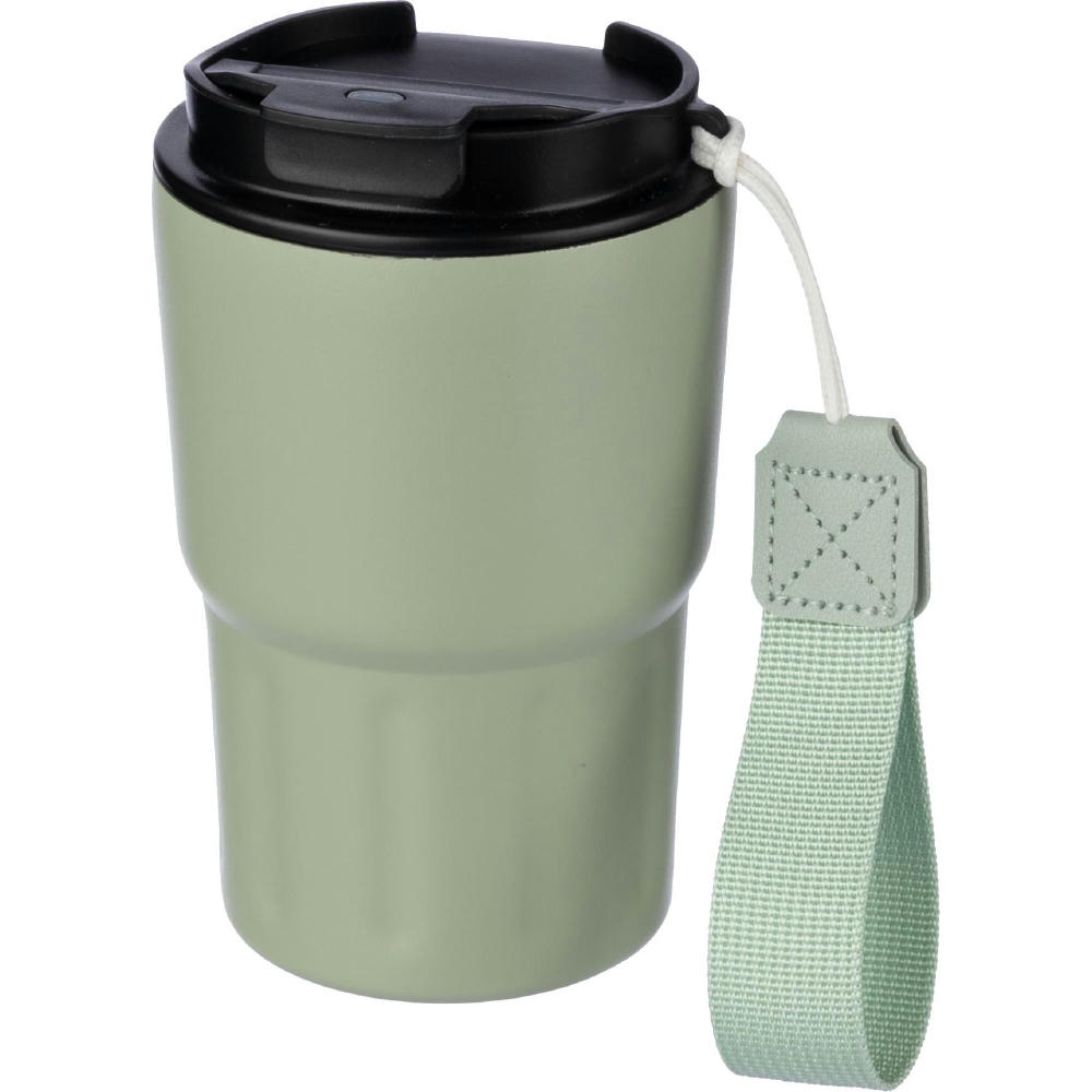 Doppelwandiger Becher aus Edelstahl Louisa Werbeartikel