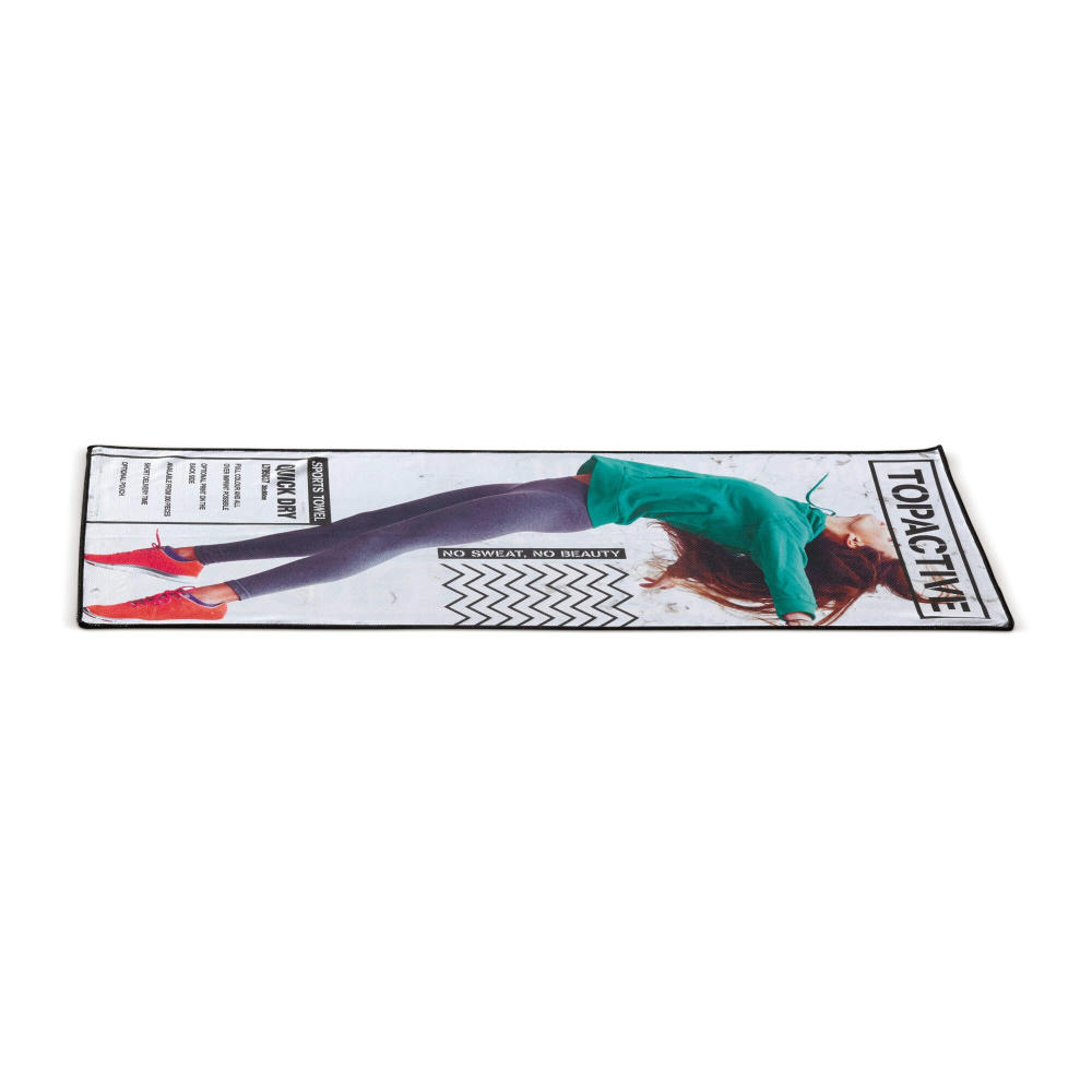 Product image Fitnesshandtuch vollfarbig Werbeartikel
