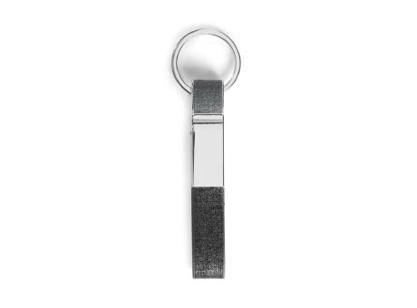 Product image TRAVOLTA. Karten- und Schlüsselanhängerset aus Metall und PU bedrucken