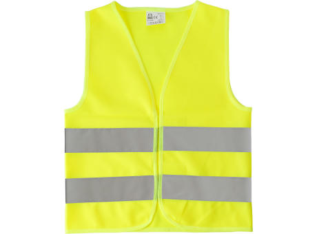 Polyester (75D) Kindersicherheitsjacke Clara Werbeartikel