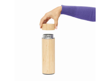 BAMBOO HOT - Isolierflasche Werbeartikel