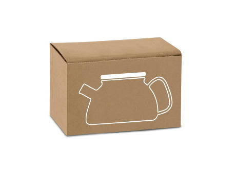 SNEAD. Glasteekanne mit Bambusdeckel 750 ml Werbeartikel