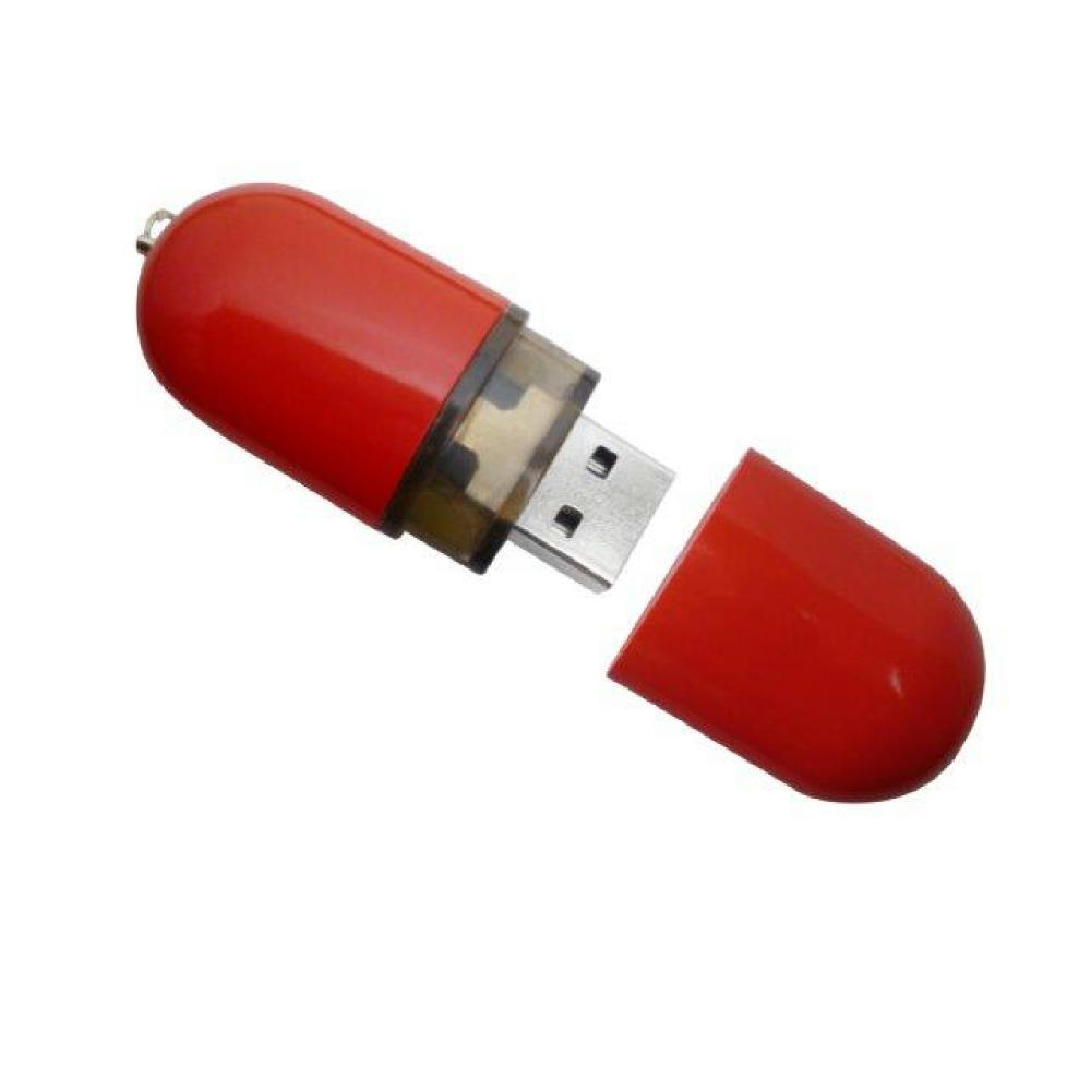 USB-Stick F11 USB 2.0 Flash Disk   1 GB Blau Werbeartikel