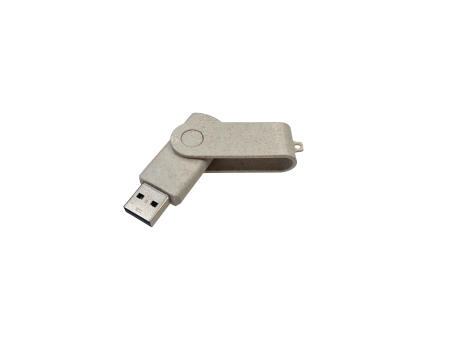USB-Stick C05 Weizenstroh USB 2.0 Flash Disk   1 GB Weizenstroh Werbeartikel