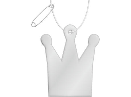 Product image RFX™ H-12 reflektierender TPU-Anhänger Krone Werbeartikel