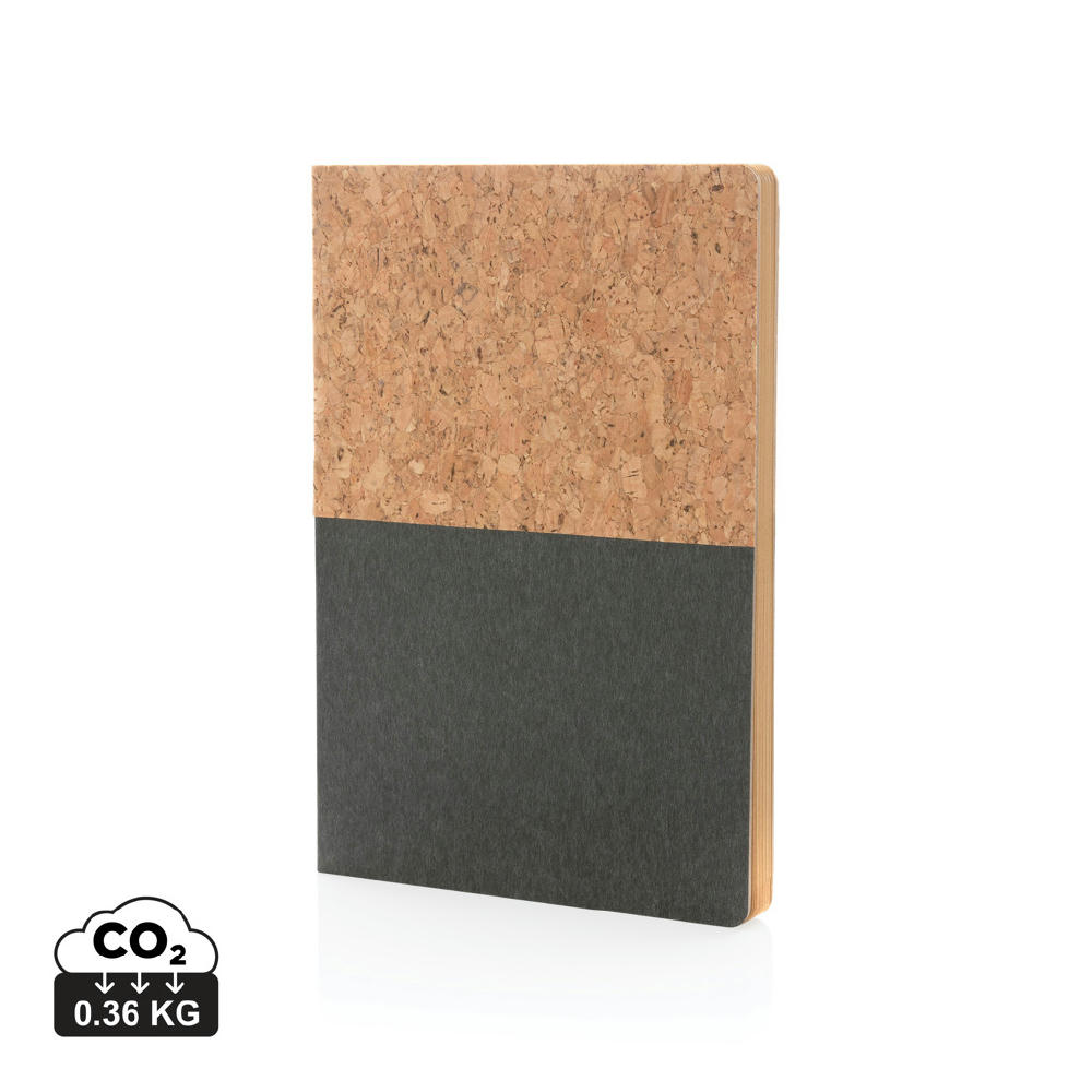 Product image A5 Kork & Kraft Notizbuch Werbeartikel
