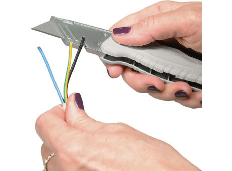 Trapezklingen-Klappmesser "Solid Screw Cut" Werbeartikel